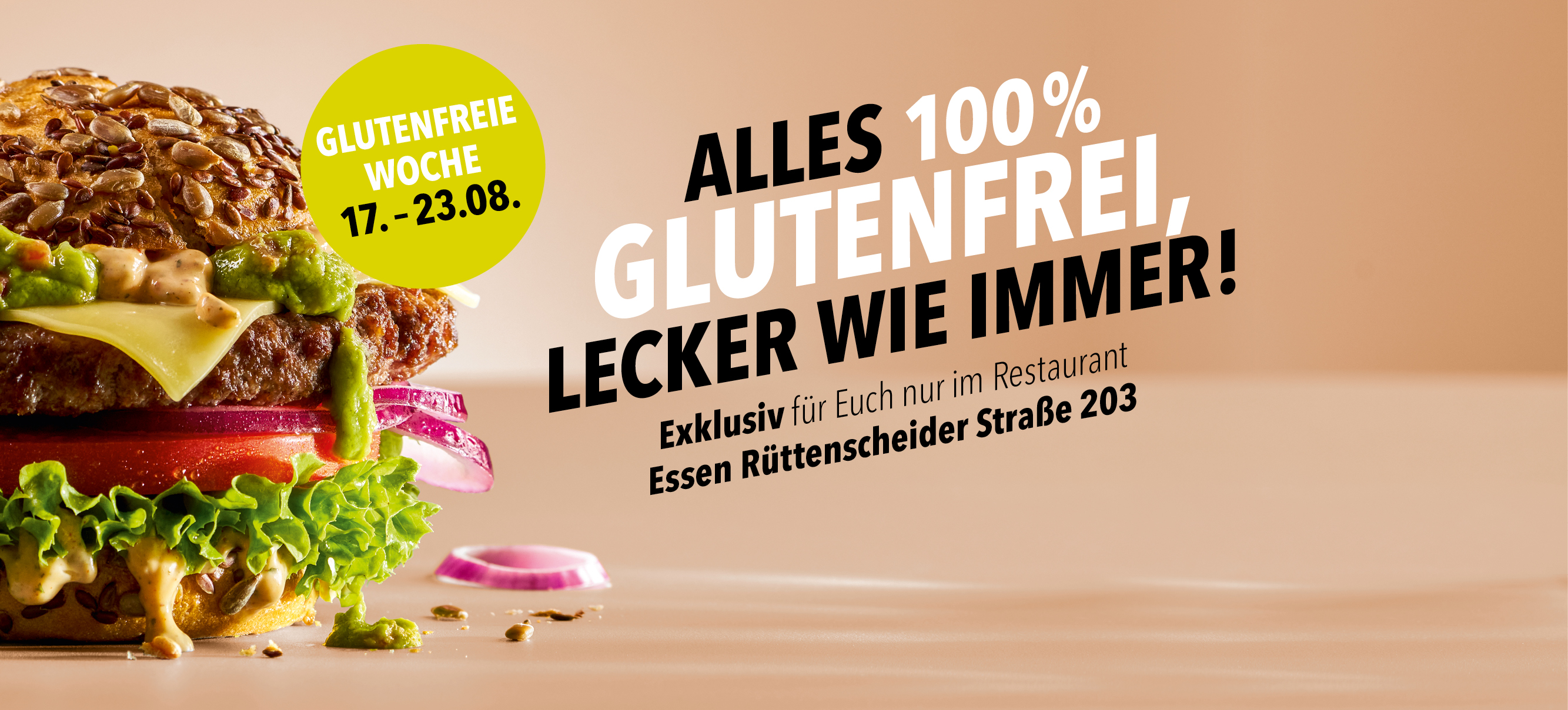 Glutenfreie Woche HANS IM GLÜCK - Essen Rüttenscheid Glutenfreie Woche HANS IM GLÜCK - Essen Rüttenscheid